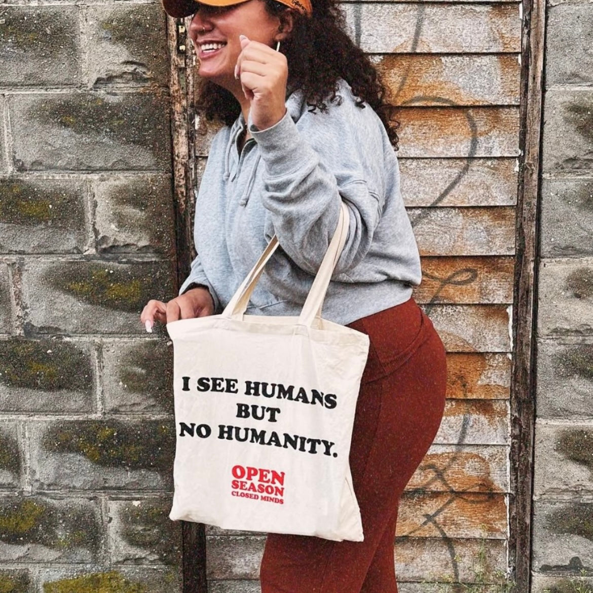 LightWeight No Humanity Tote Bag