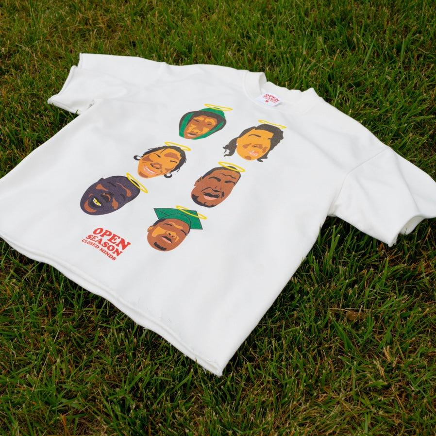 Unisex cropped "Justice" T-Shirt