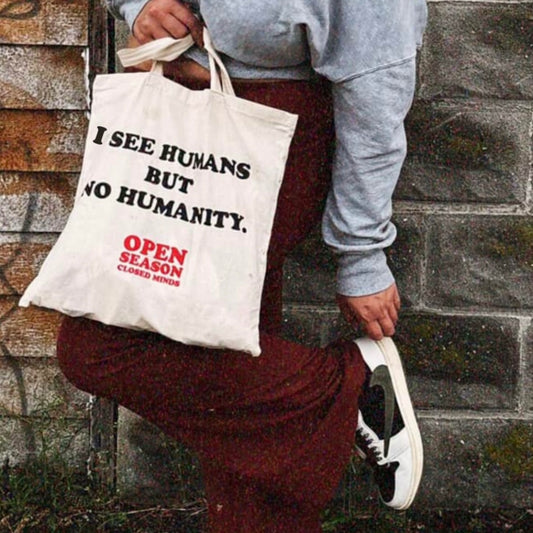 LightWeight No Humanity Tote Bag