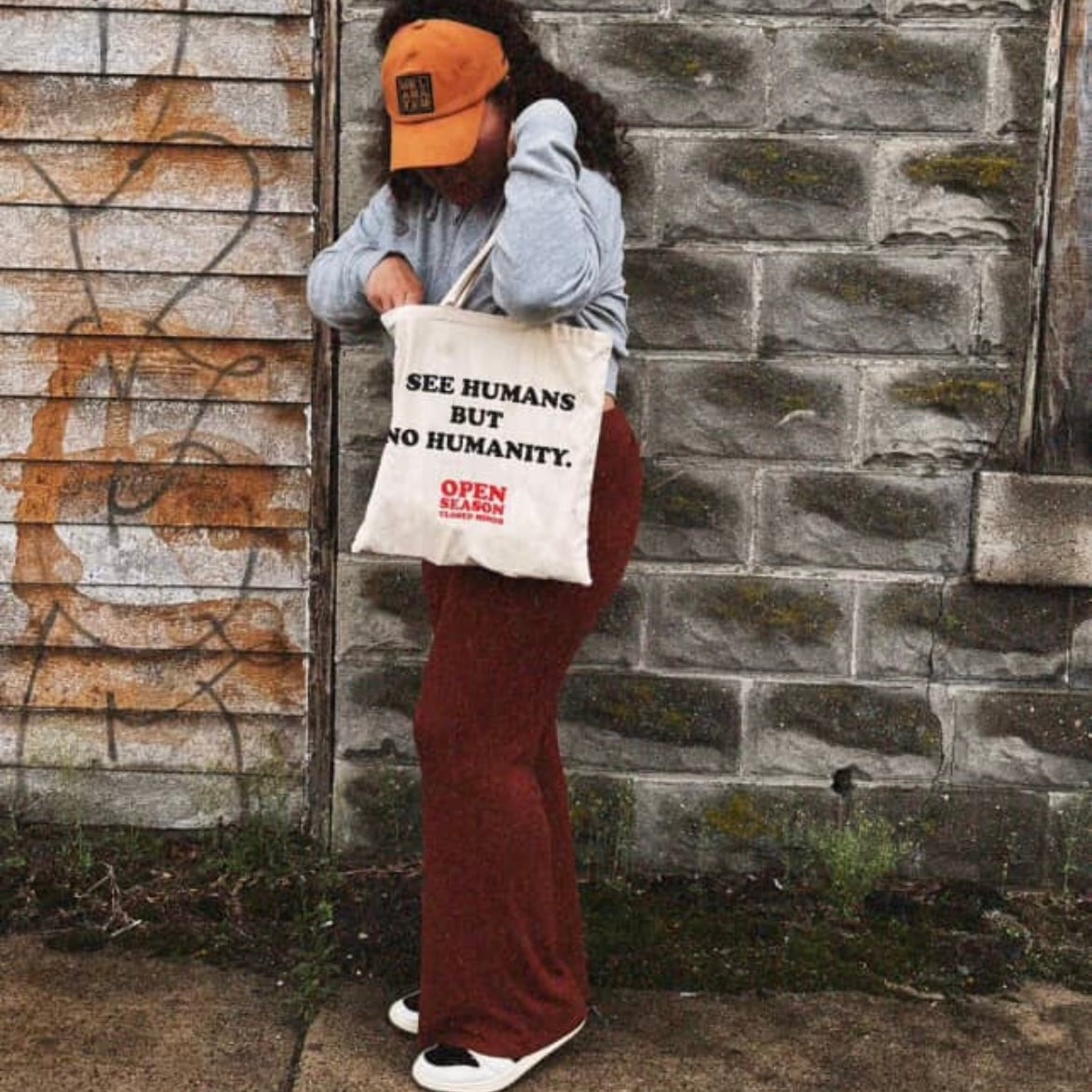 LightWeight No Humanity Tote Bag