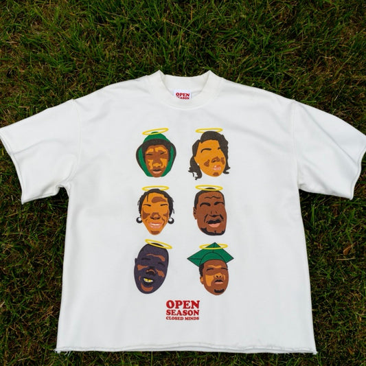 Unisex cropped "Justice" T-Shirt
