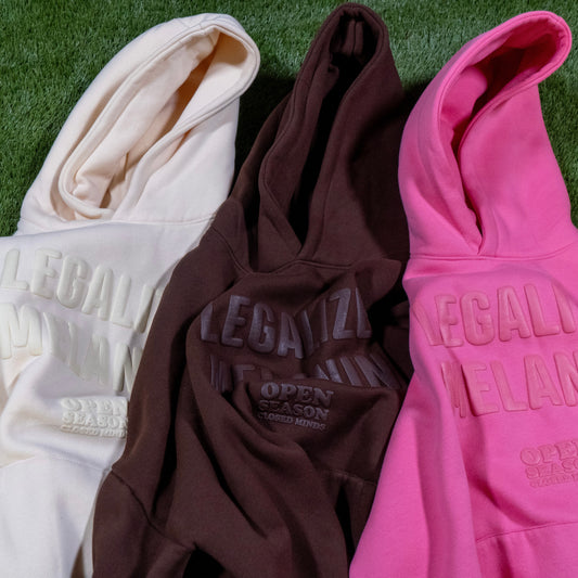 Legalize Melanin Puff Print Hoodie