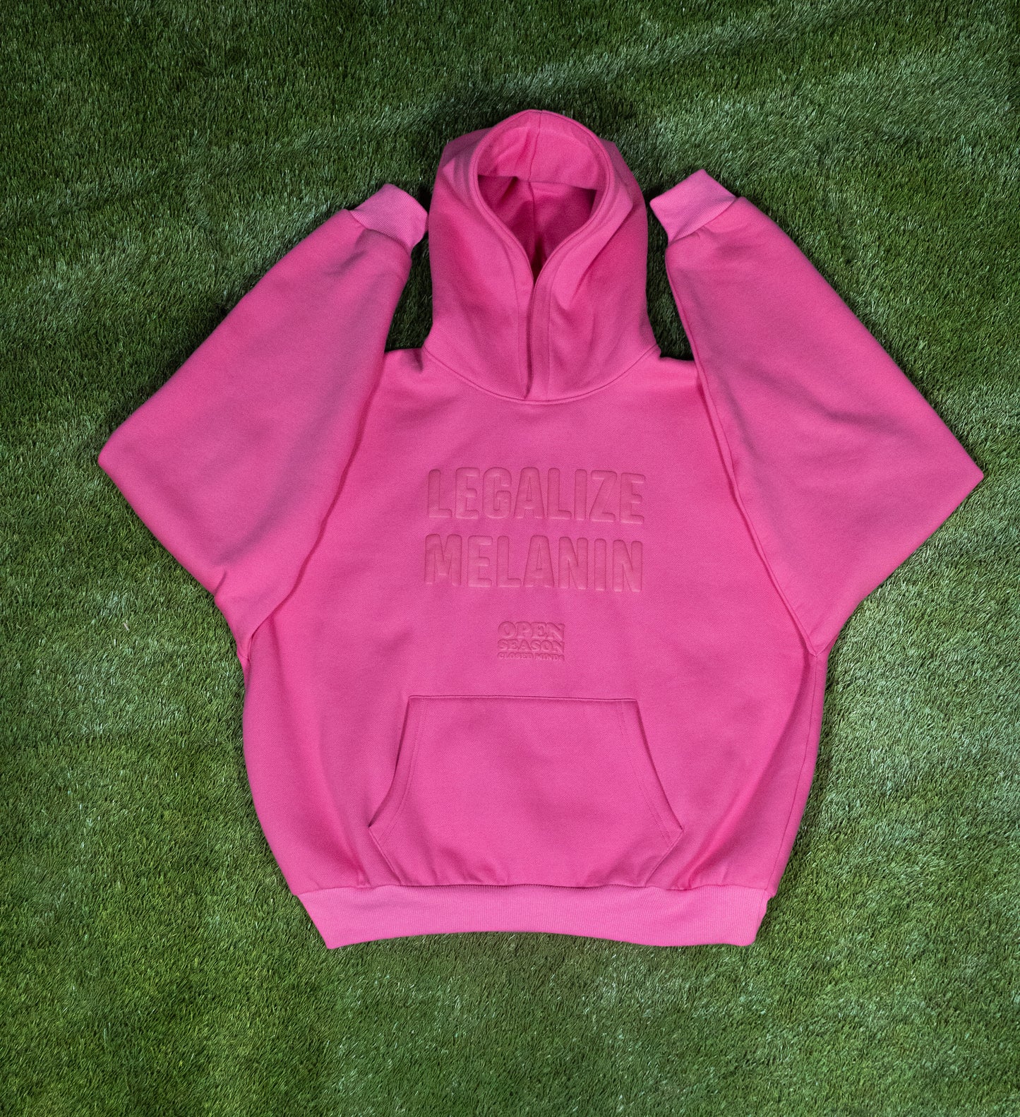 Legalize Melanin Puff Print Hoodie