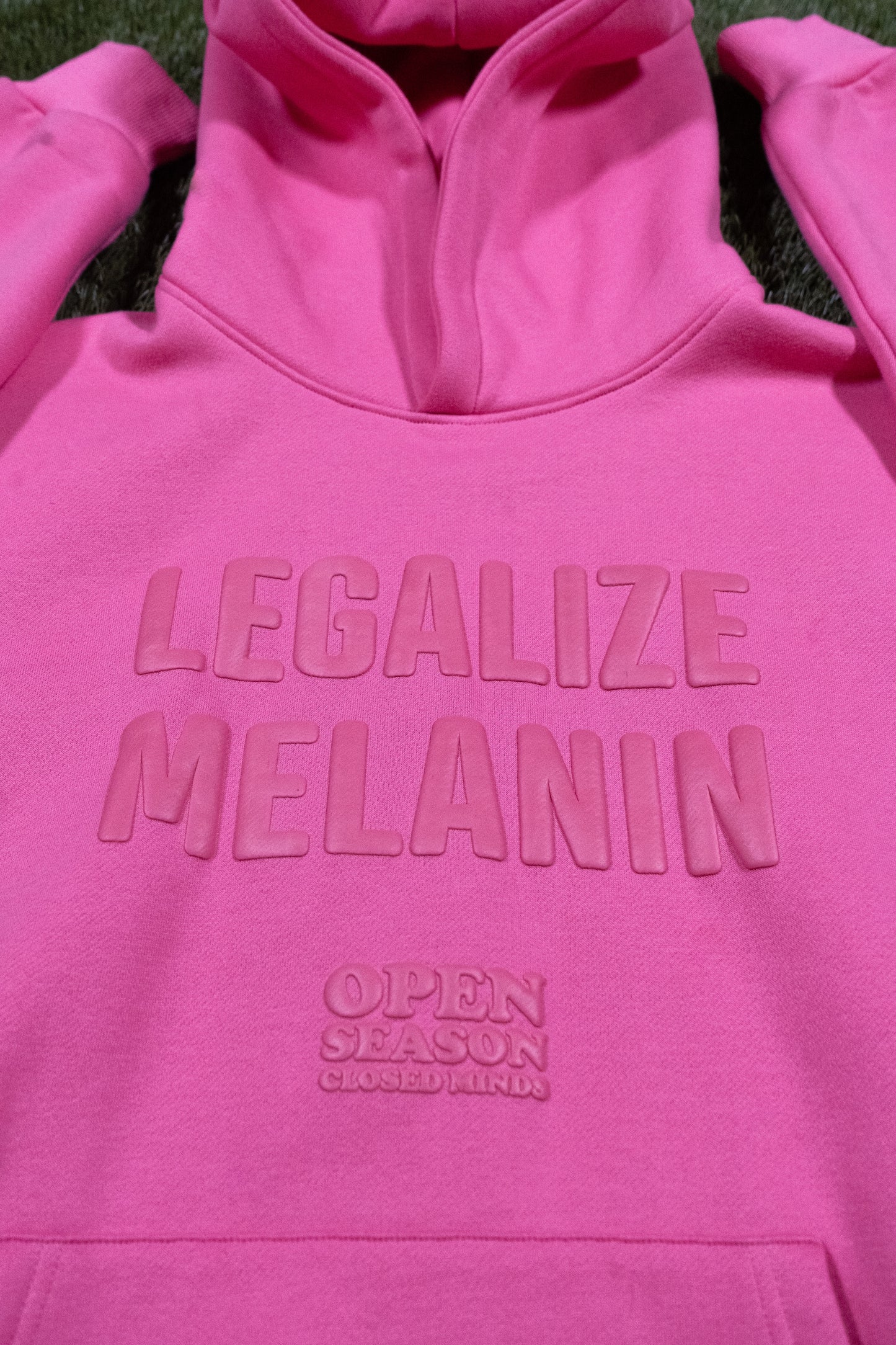 Legalize Melanin Puff Print Hoodie