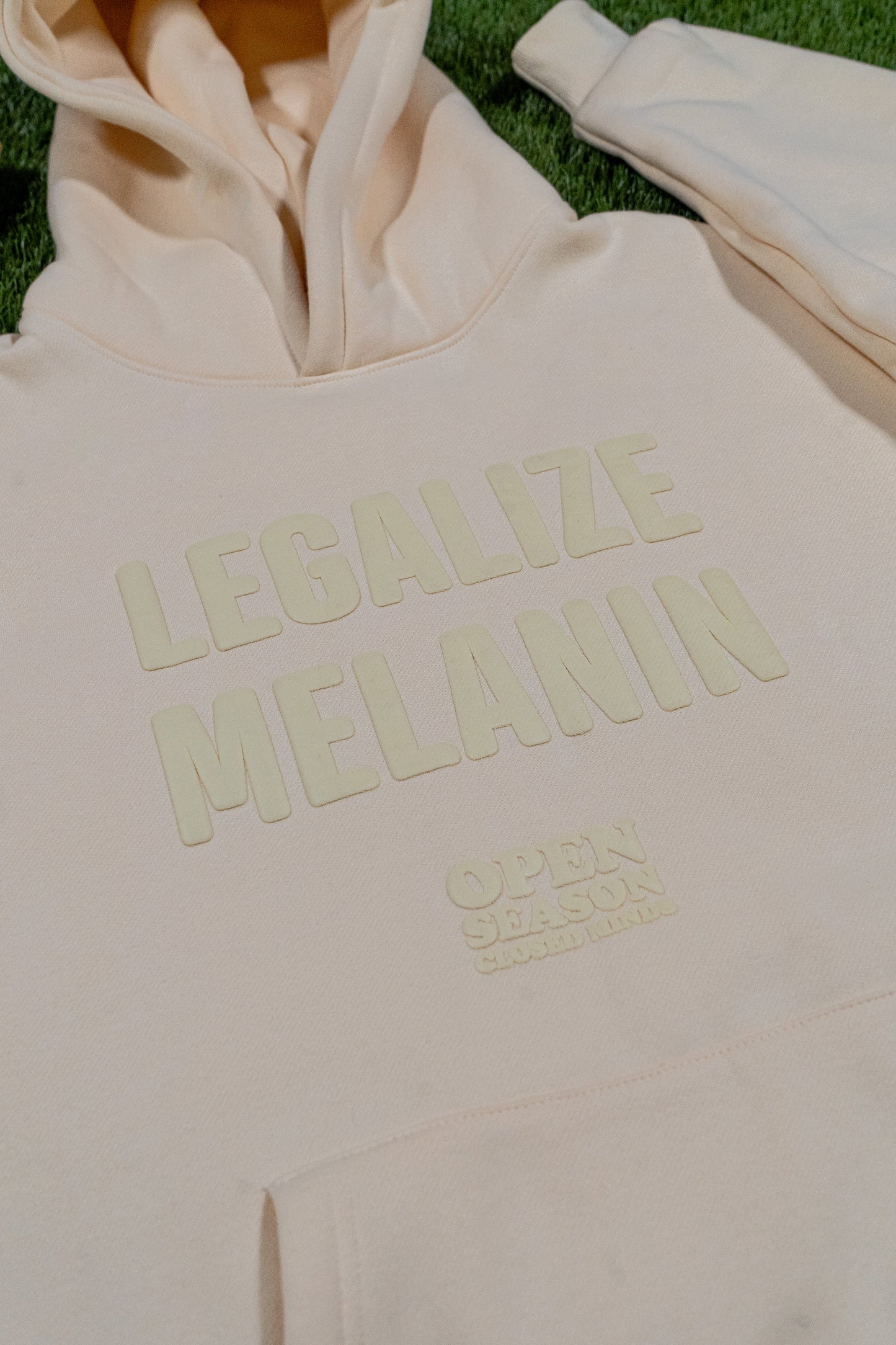 Legalize Melanin Puff Print Hoodie