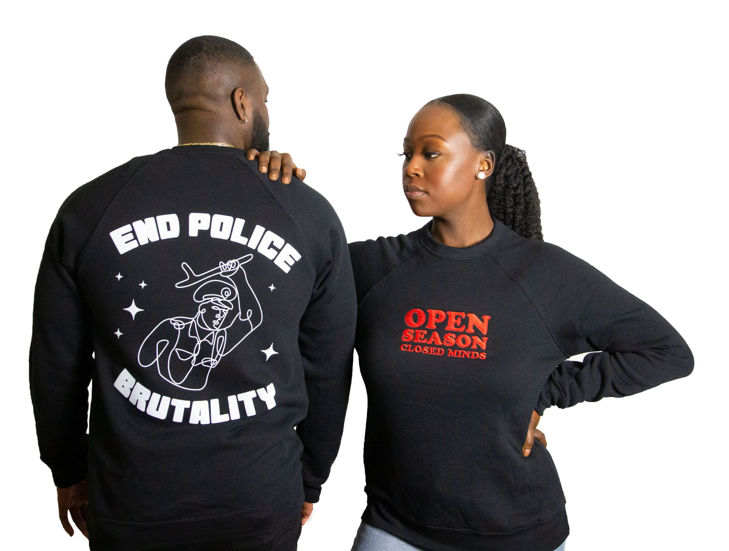 Unisex "End Police Brutality" Crewneck