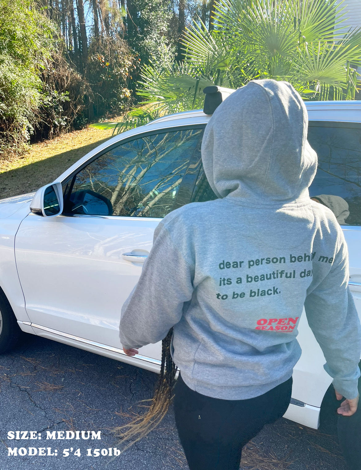 Unisex Beautiful Day to be Black Hoodies