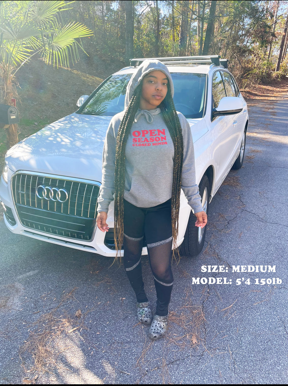 Unisex Beautiful Day to be Black Hoodies