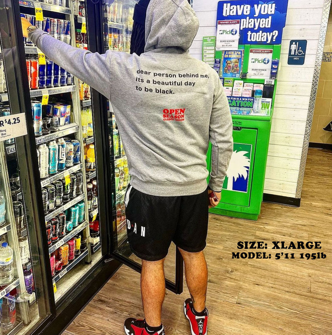 Unisex Beautiful Day to be Black Hoodies